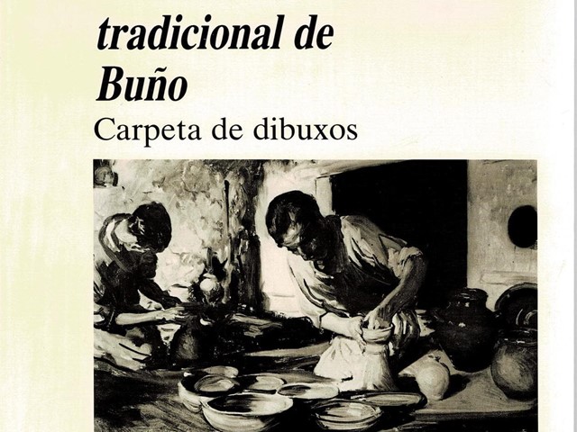 A alfarería tradicional de Buño. Carpeta de dibuxos