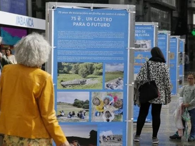 Exposición conmemorativa de los 75 años de las excavaciones en el Castro de Elviña