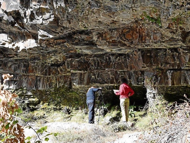 As pinturas rupestres de Casaio datáronse en sete milenios