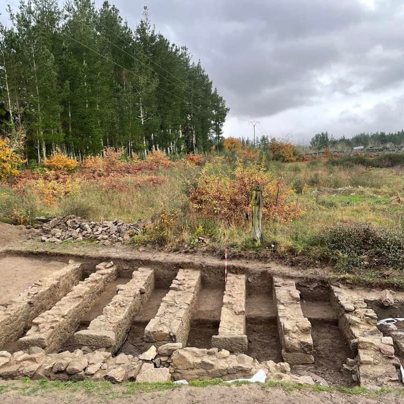 Trabajos de arqueoloxía en Castela e León