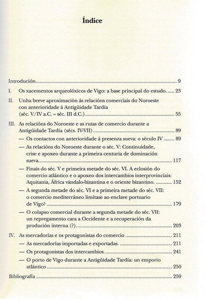 Foto 2 O comercio tardoantigo no noroeste peninsular