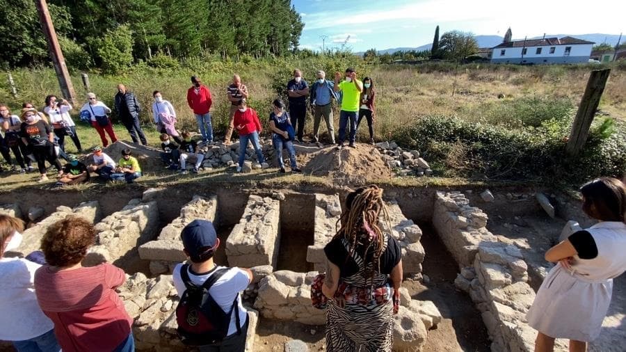 Un hórreo único en Galicia confirma o tesouro romano de Proendos